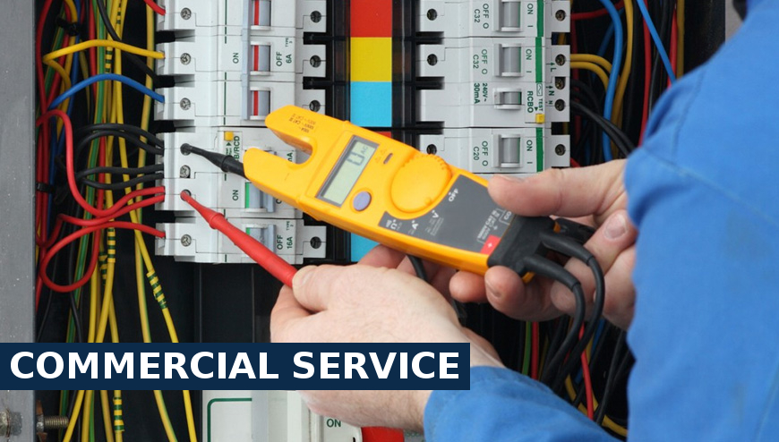 Commercial service electrical services West Brompton