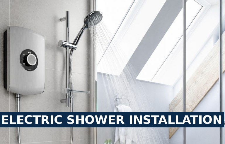 Electric shower installation West Brompton